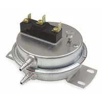 Air Sensing Switch: Adj, Auto Reset, 0.15 in wc to 5 in wc, Open Mounted, SPDT, Barb (MPN RFS-4150)