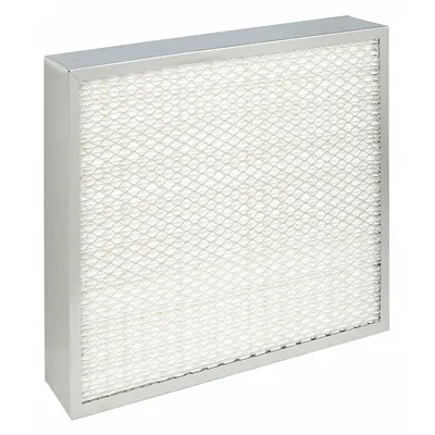 OEM Minipleat Air Filter: 20 in x 24 in x 4 in, Fiberglass, Metal, No Header - MERV 14 Minipleat Air Filters
