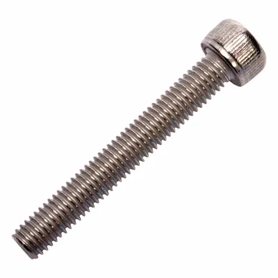 ALLIED TITANIUM Socket Head Cap Screw: M5x0.80 Thread Size, 35 mm Lg, Std, Plain, Titanium - Metric System Standard Socket Head Cap Screws