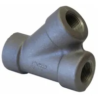 ANVIL Metal Pipe Wye: 1 1/4 in x 1 1/4 in, Female NPT Threaded x Female NPT Threaded, Steel, Wye (MPN 0361109861)