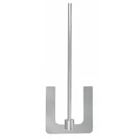 CAFRAMO Paddle: Paddle, BDC1850/BDC2002/BDC2010/BDC3030/BDC6015, Stainless Steel, 3/8 in Shaft Dia (MPN U055)