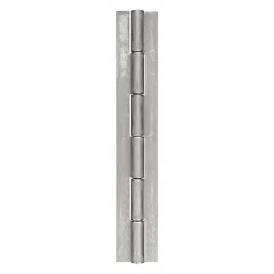 OEM Steel Full Surface-Mount Piano Hinge, 72 in Leaf Ht, 1/2 in Leaf Wd - Full Surface-Mount Piano Hinges