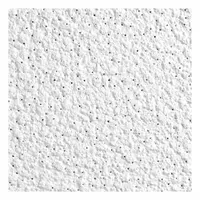 General-purpose mineral fiber ceiling tile from the Tundra series, sized 24 in x 48 in with a beveled tegular edge for 15/16 in grid systems. White finish, impact resistant, and high light reflectance (83% or more). Sold in packs of 8. Suitable for school and classroom applications where durability and bright, even lighting are required