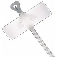 TY-RAP Cable Tie: 4 in Nominal Lg, 5/8 in Nominal Max. Bundle Dia., Perpendicular to Tie, 500 PK (MPN TY51M)