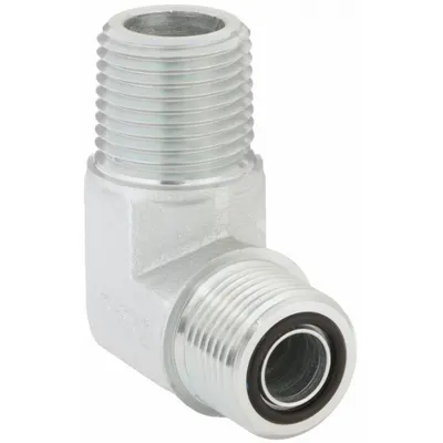 AEROQUIP ORS-to-NPTF Steel Hydraulic Hose Adapter - ORS-to-NPTF Steel Hydraulic Hose Adapters