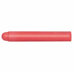 This wax lumber crayon is designed for marking on rough or wet surfaces such as wood, concrete, and metal. The firm consistency produces clean marks without excessive dust. Suitable for temporary identification, layout lines, and inventory marking in construction and industrial settings.