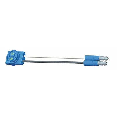 GROTE Pigtail: Slim-Line 0.18 in Male Bullet/Thin-Line, 2 Wires, 5 in Wire Lg - Automotive Pigtails