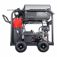SIMPSON Gas-Powered Pressure Washer: Heavy Duty, Cart, 4,000 psi, 4 gpm, Usable Per Week 10 hr (MPN BB65106)