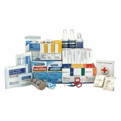 FIRST AID ONLY Complete Refill or Kit: 669 Components, 100 People Served - Complete First Aid Kit Refills