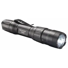 Rechargeable flashlight delivering 944 lumens with a 3.15-hour runtime at maximum brightness. Features a tail switch for one-handed operation. Includes a rechargeable battery. Suitable for maintenance, inspection, and emergency response tasks.