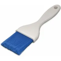 CARLISLE Pastry Brush: Nylon Bristle, 2 in Bristle Wd, 7 1/2 in Overall Lg, Plastic Handle, White (MPN 4039114)