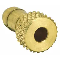 PARKER Barbed Fitting Plug: 5/32 in ID Size, Barbed, Brass (MPN 20-4)