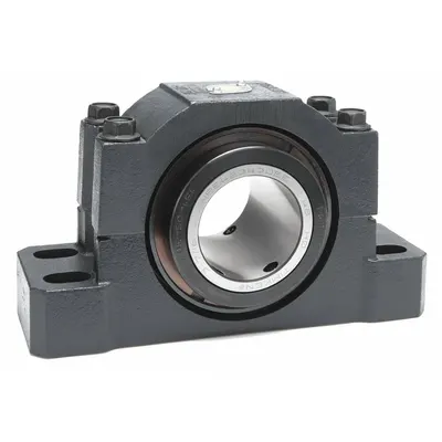 MOLINE BEARING Pillow Block Bearing: 3 7/16 in Bore, 4 Holes, 3 3/4 in Shaft Ht - Fixed Split-House Pillow Block Tapered Roller Bearings