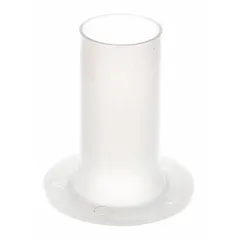 This HOBART chimney is a replacement part for the L800C food mixer. It directs exhaust or airflow within the mixer to maintain proper ventilation during operation. Suitable for use in commercial kitchen environments.