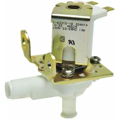 The Robertshaw IMV-529 is a low-flow water valve designed for ice makers and commercial ice machines. It features a 1/2-inch inner diameter hose connection and controls water flow to support consistent ice production. Typical applications include restaurants, hotels, and foodservice operations requiring reliable ice making.