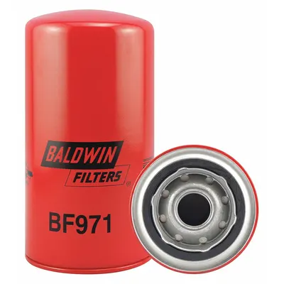 BALDWIN FILTERS Fuel Filter: Spin-On, 3 11/16 in Outside Dia, 1-12 Thread Size, Cellulose - Spin-On Fuel Filters