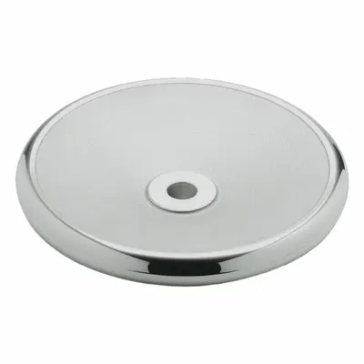 JW WINCO Solid Hand Wheel: Solid, Aluminum, 1/2 in Bore, 125 mm Dia - Solid Hand Wheels