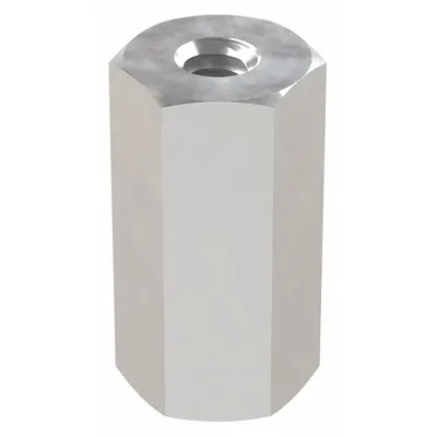 OEM Aluminum Female x Female Hex Standoff, 3/8 in Overall Length, 10 Pack - Aluminum Female x Female Standoffs