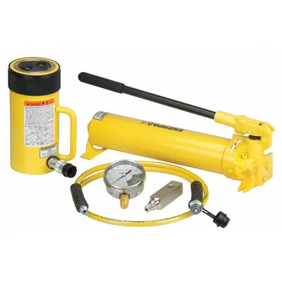 ENERPAC Standard Ram and Pump Set: 50 ton Cylinder Nominal Capacity - Standard Ram & Pump Sets