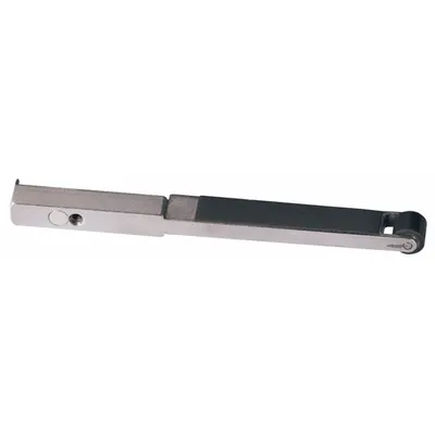 DYNABRADE Contact Arm: 1/2 in Belt Wd, 13 in Belt Lg, Mini-Dynafile Series, 7/16 in Wheel Dia - Belt Sander Contact Arms