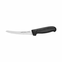 DEXTER RUSSELL Boning Knife: Curved/Semi-Flex, 6 in Overall Lg, Steel Blade, Poly/Nylon Blend Handle (MPN 27283)
