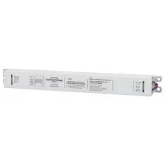 This Class 2 LED driver operates on 120 to 277V AC input and delivers 20 to 42V DC output at a fixed 1400 mA. With a maximum power output of 75 W and 0-10V dimming, it is used to power constant-current LED lighting fixtures in commercial and industrial settings.