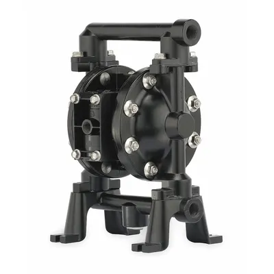 ARO Double Diaphragm Pump: Aluminum Body, 1/2 in, NPT Connection, 12 gpm - Aluminum Housing AODD Pumps