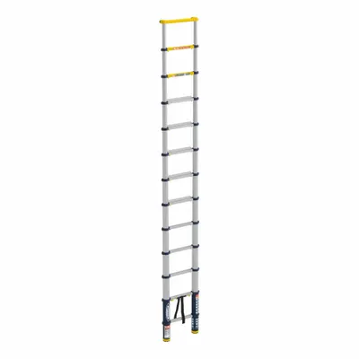 WERNER TS1250 Lightweight Aluminum Telescoping Extension Ladder - Lightweight Aluminum Telescoping Extension Ladders