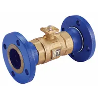 HVAC Control Ball Valve: 2-Way, 3 in Flanged, 211 CV Flow, 100 psi Close-off, No Actuator (MPN VG12A5HW)