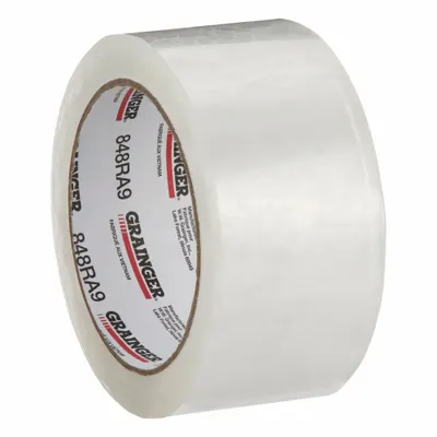 OEM Acrylic Packing Tape: 2.5 mil Tape Thick, 2 in x 55 yd, 2 in, Clear, HD - Medium-Duty Acrylic Tape