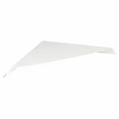 This plastic air diverter is designed for use with T-Grid diffusers in suspended ceiling systems. It redirects airflow to improve air distribution in commercial spaces. Overall dimensions: 22-1/4 in width and height.