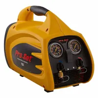 PRO-SET Refrigerant Recovery Machine: Handle, 0.5 lb/min Vapor, 7.8 lb/min Liquid, 2/3 hp (MPN TRS600)