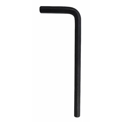 WESTWARD Hex Key: 0 Ball Ends, 9/64 in Tip Size, SAE, Short, Alloy Steel, Black Oxide - L-Shaped Hex Keys