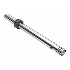 This dispersing tool is designed for mixing, emulsifying, and dispersing solids into liquids in laboratory and industrial processes. It is compatible with IKA dispersing equipment model 0025002501.