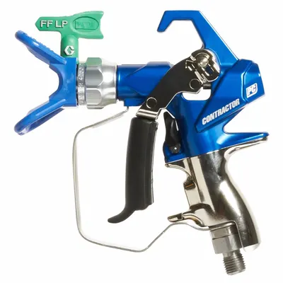 GRACO Spray Gun: Airless, 4 in to 4 in, 1/4 in Air Inlet Size - Airless Spray Guns