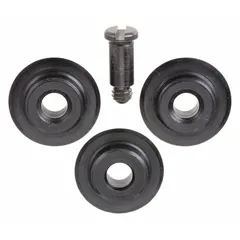 Cutter Wheel Repair Kit, 3 Steel Wheels, 1/2 in Overall Length, for Copper