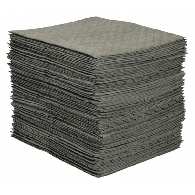 CONDOR Sorbent Pad: 30 3/4 oz Volume Absorbed Per Pad, 19 in x 15 in Pad Size (L x W) - Sorbent Pads