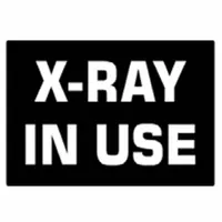 DUAL-LITE Sign Panel: X-RAY IN USE (MPN OBN-KIT DIFF SW4)