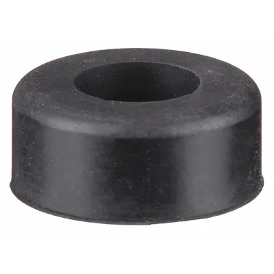 OEM APPROVED VENDOR Bumper Door Stop, 3/4 in Wd, 3/8 in Overall Ht, Black - Standard Door Stops