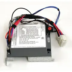 The LOCHINVAR RLY3002 is an ignition module used in gas-fired heating systems. It controls the ignition sequence for burners in boilers and water heaters, ensuring safe operation. This replacement part is suitable for service and repair of compatible HVAC equipment.