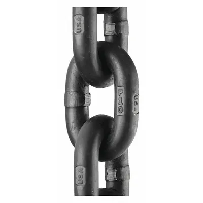 PEERLESS Straight Chain: 9/32 in Trade Size, 100 Chain Grade, Alloy Steel, Straight - Grade-100 Lifting Chains