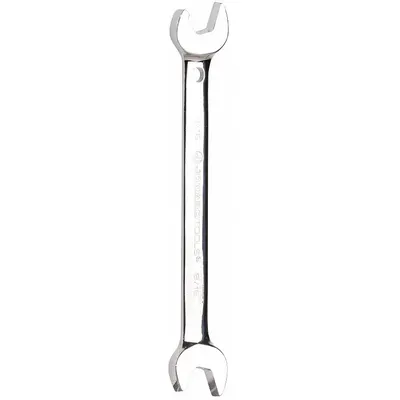 JONARD TOOLS Open End Wrench: Alloy Steel, Chrome, 9/16 in Head Size, 7 1/2 in Overall Lg - SAE, Double End, Speed-Style Open End Wrenches