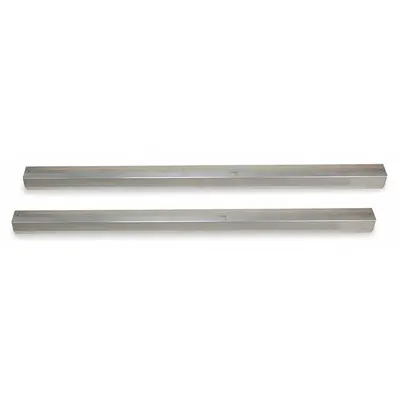 METRO Track Set TTS8NA, 8 ft Tracks, 4-Pack, Aluminum Chrome Finish - Track Kits for Top-Track Wire Shelving