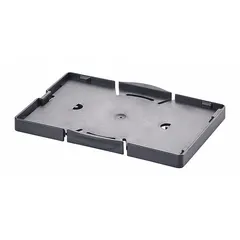 This microtiter attachment is designed for use with the IKA MS 3 Control (model 0020027390). It provides orbital mixing for microtiter plates in laboratory applications such as cell culture and ELISA assays. Overall dimensions: 34 3/4 in length, 46 3/4 in width.