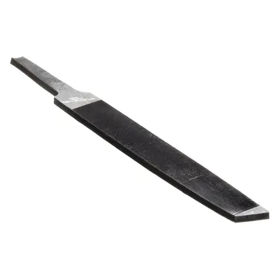 WESTWARD Machinists File: Rectangular, Second Cut, 4 in Lg without Tang, 7/16 in Wd - Tapered Single-Cut Rectangular Files