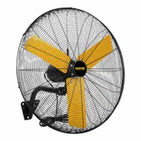 MASTER Mounted Fan: 24 in Blade Dia, 120V AC, 1/3 hp Motor HP, Wall Mount, Oscillating, Bracket (MPN MAC-24WOSC)