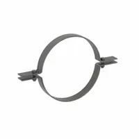 Clamp: Hot Dipped Galvanized Steel, For 14 in Pipe, 2,700 lb Load Capacity, 24 in Overall Lg (MPN 500361167)