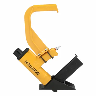 BOSTITCH Staple Gun: For 1/2 in Staple Wd, For 15 1/2 ga Staple Gauge, Crowned - Air-Powered Flooring Staplers