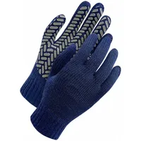 BDG Knit Gloves: XL, Wool, Blue, 1 PR (MPN 80-9-2015-XL)