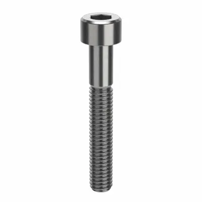 AMPG Socket Head Cap Screw: M6x1.00 Thread Size, 40 mm Lg, Std, Plain, Stainless Steel - Metric System Standard Socket Head Cap Screws